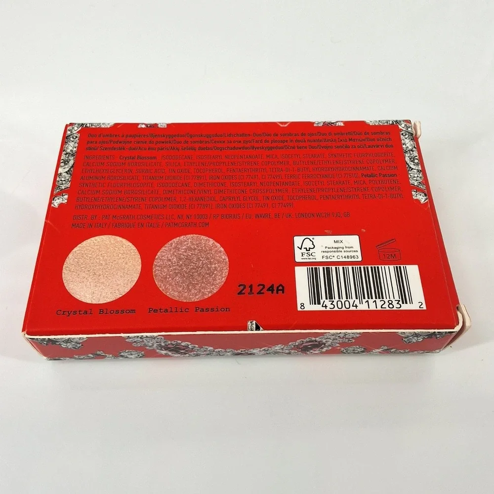 Pat McGrath Labs Luminous Legends Eye Shadow Duo Petallic Passion New